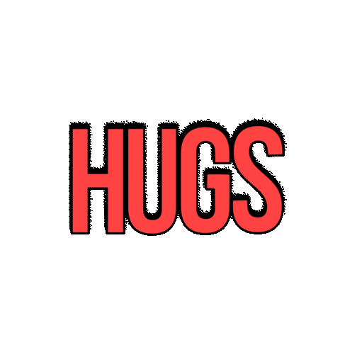 Hugs Hugging Sticker