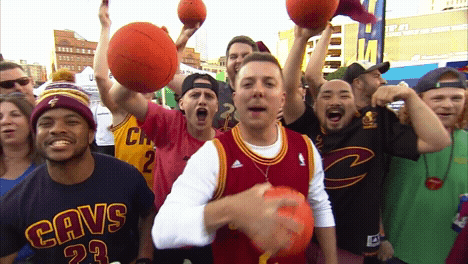 cleveland cavaliers the finals GIF by NBA
