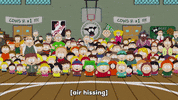 scared eric cartman GIF by South Park 
