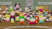 eric cartman gym GIF by South Park 
