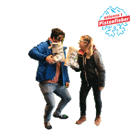 Snow Ski Sticker by Hitradio antenne 1