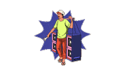 People Jakarta Sticker