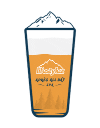Apres Ski Party Sticker by Lifestylez Tours
