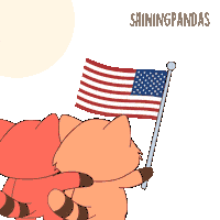 Celebrate 4Th Of July Sticker