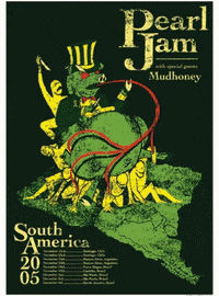 pearljam brazil pearl jam posters GIF