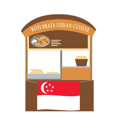 whyqsg giphyupload singapore hawker hawker food Sticker