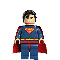 superman lego STICKER by imoji