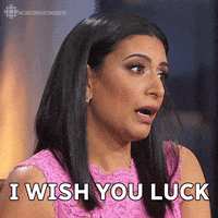 Dragons Den Good Luck GIF by CBC