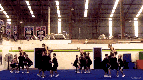 cheer GIF