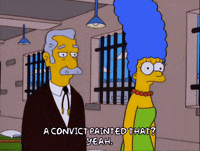 pleased marge simpson GIF