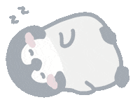 Tired Night Sticker