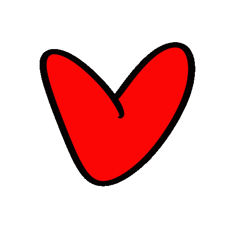 In Love Heart Sticker