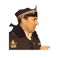 Confused What The Hell Sticker by Wellington Paranormal