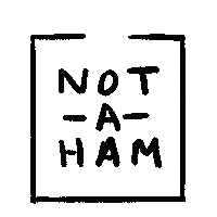 not_a_ham art tiktok stickers cute stickers notaham Sticker