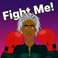 Boxing Gloves Fight Me GIF by World Of Women