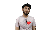 heart beat love Sticker