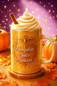 Coffee Time Fall GIF