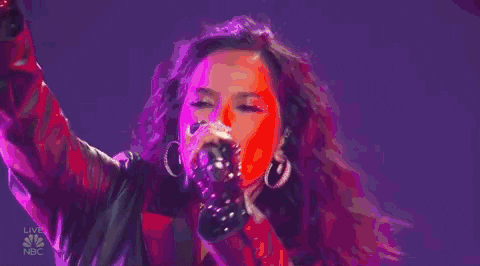 Becky G Singing GIF by Billboard Music Awards