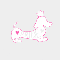 Love Is Love Dog GIF