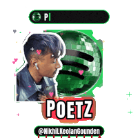 Vibing Music Lover Sticker by NikhiL Keolan Gounden