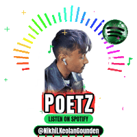 Vibing Music Lover Sticker by NikhiL Keolan Gounden