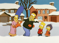 Lisa Simpson Winter GIF by The Simpsons