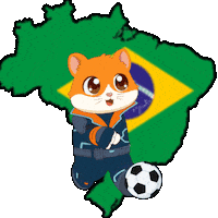 World Cup Football Sticker by Hamieverse