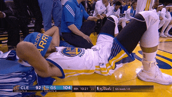 Relaxing Golden State Warriors GIF by NBA