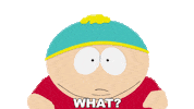 Eric Cartman What Sticker by South Park