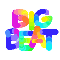 Dance Music Sticker by Big Beat Records