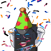 Celebrating Energy Drink Sticker by GEEKZ ENERGY