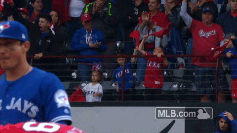 Texas Rangers Baseball GIF by MLB