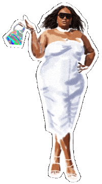 wilooo sunglasses bag diva dress Sticker