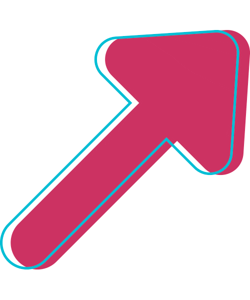 Pink Arrows Sticker by Webhelp Americas