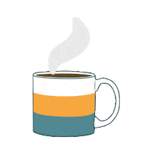 Coffee Time V60 Sticker by Pact Coffee
