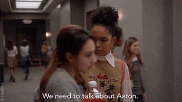 Talking Yara Shahidi GIF by grown-ish