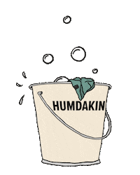 Cleaning Wash Sticker by HUMDAKIN