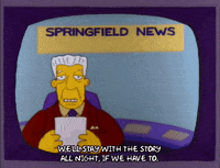 Reporting Season 3 GIF by The Simpsons