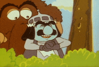 rainbow brite laughing GIF
