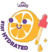 Serum Stay Hydrated Sticker by Emeron Lovely
