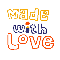 Small Business Made With Love Sticker by Instamojo