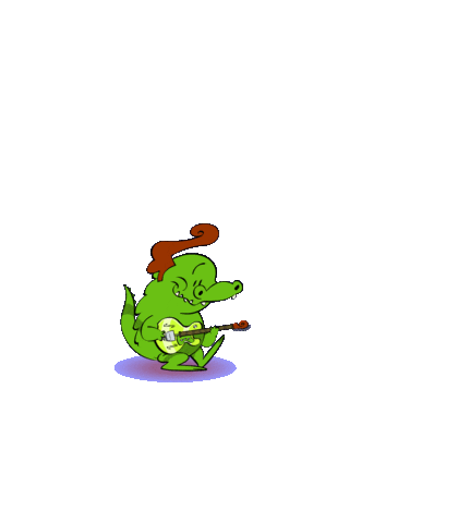 Youtube Rock Sticker by Jacarelvis