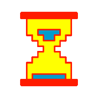 Arcade Pixel Sticker by LWZ