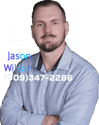 Jason Wilson Sticker by SelinaFulwiler