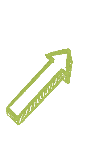 Unc Charlotte Arrow Sticker by CLT Admissions