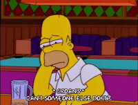 Sad Season 9 GIF by The Simpsons