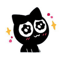 Cat Love Sticker by Bare Tree Media