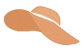 Vacation Hat Sticker