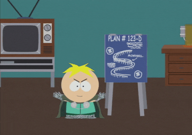 mad butters stotch GIF by South Park 