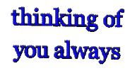 Thinking Of You Always Sticker by Alissandra